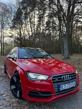 Audi A3 8V S3 2.0 TFSI 300KM 2015 AUDI S3 z salonu we Wrocławiu pierwszy właściciel bezwypadkowe serwisowane