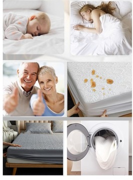 ВОДОНЕПРОНИЦАЕМЫЙ НАМАТРАСНИК 160X200X30 см