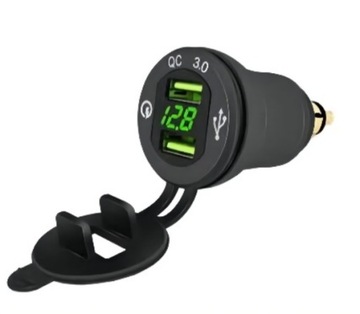 12-24V 4.2A zasilacz USB Din gniazdo dla BMW R12