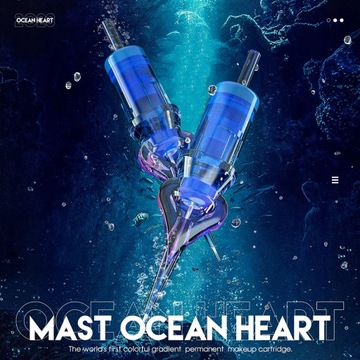 Иглы для перманентного макияжа Mast Ocean Heart 1001RL 20 шт.