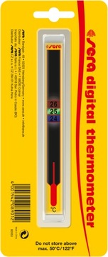 SERA Termometr Ciekłoktystaliczny 19cm Naklejany