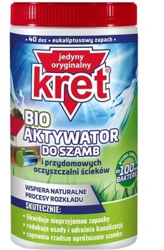 KRET BIO AKTYWATOR DO SZAMB I OCZYSZCZALNI 1kg