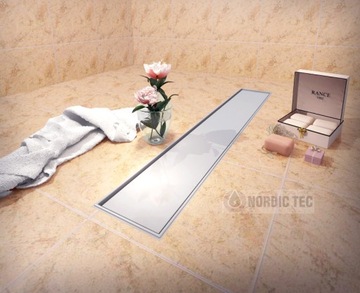 Линейный слив для душа Nordic Tec FOR THE TILE 50 см 2 в 1