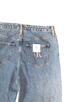 Spodnie jeansowe baggy damskie CALVIN KLEIN W29