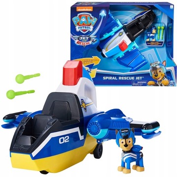 PSI PATROL CHASE WIELKI ODRZUTOWIEC PATROLOWIEC + FIGURKA ŚWIATŁO DŹWIĘK