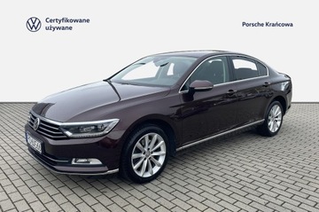 Volkswagen Passat B8 Limousine 2.0 TDI BlueMotion Technology 150KM 2017 Volkswagen Passat Highline TOP LED Alcantara ! Nav