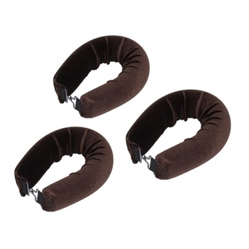 3 упаковки безнагревательных щипцов для завивки с повязкой на голову, мягкие 5H бесплатные щипцы для завивки