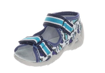 BEFADO SNAKE САНДАЛИИ САНДАЛИИ ТЕКСТИЛЬНАЯ ОБУВЬ ТАПОЧКИ 350P045 R.23