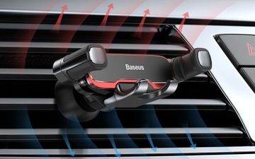 АВТОМОБИЛЬНЫЙ ДЕРЖАТЕЛЬ ТЕЛЕФОНА BASEUS GRAVITY ДЛЯ ВЕНТИЛЯТОРОВ STRONG
