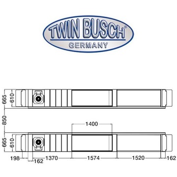 ДИАГНОСТИЧЕСКИЙ ножничный подъемник Twin Busch SA-42U