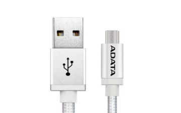 ADATA Kabel USB Micro USB 1m oplot aluminium GSM 2