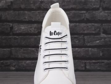 Buty, trampki damskie Lee Cooper WHITE