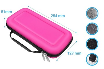 УЛУЧШЕННЫЙ ЧЕХОЛ ДЛЯ NINTENDO SWITCH OLED РОЗОВЫЙ