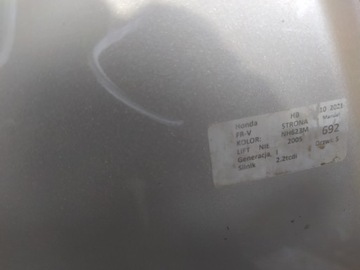 HONDA FR-V KAPOTA NH623M