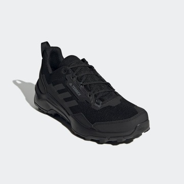 BUTY MĘSKIE TREKKINGOWE ADIDAS TERREX AX4 ANTYPOŚLIZGOWE CZARNE 45 1/3