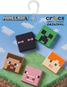Булавки Crocs Jibbitz для обуви Minecraft