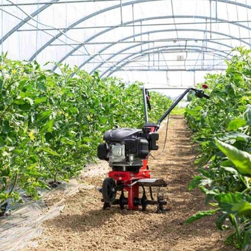 Бензиновый культиватор AL-KO 139см3 36см 16 ножей для прополки + опорное колесо