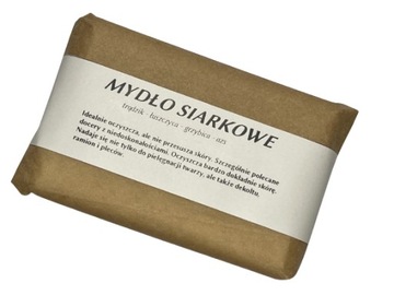 Mydło SIARKOWE - trądzik, łuszczyca, grzybica, AZS