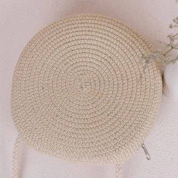 ВИНТАЖНАЯ СУМКА НА ПЛЕЧЕ С СОЛОМОЙ И ЦВЕТОЧНЫМ ЦВЕТОМ, БЕЖЕВАЯ ВЕСНА ЛЕТО