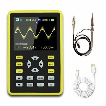 OSCYLOSKOP 100MHz przenośny cyfrowy 500MS/s + ETUI