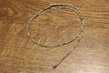 Колье из золота 14 карат с сертифицированными бриллиантами 10,00 карата