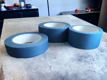 Лента малярная синяя синяя КАЧЕСТВО точная 48мм 25м ХИТ