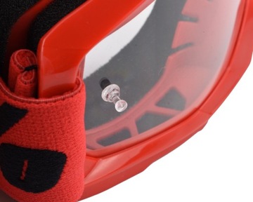 Очки защитные 100% STRATA 2 RED Прозрачное стекло Анти