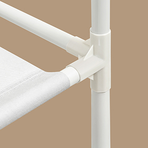 ПОЛКА ДЛЯ ОБУВИ ПОЛКА ДЛЯ ОБУВИ SONGMICS, 2 РЕЙКИ