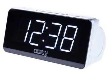 Radiobudzik zegar Biały CAMRY CR1156