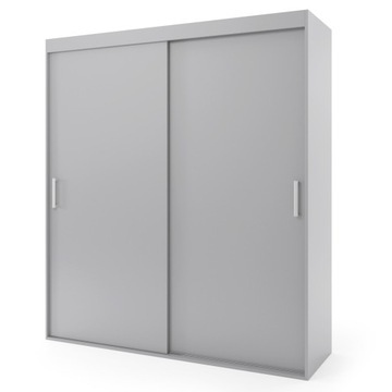 Szafa przesuwna dwudrzwiowa - MALAGA 180 x 215 cm, 18 mm