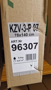 Kołnierz do okna dachowego FAKRO KZV-3-P 78x140