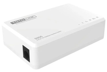 Коммутатор 5-портовый сетевой разветвитель Totolink S505