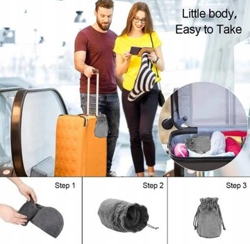 Подушка для шеи TRAVEL Пена Надувная