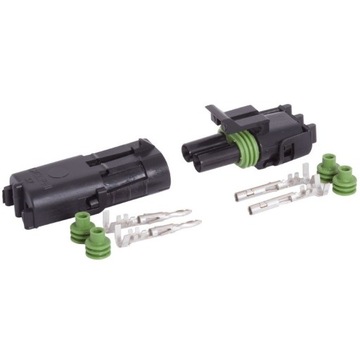 Złącze Weather Pack kpl.2pin