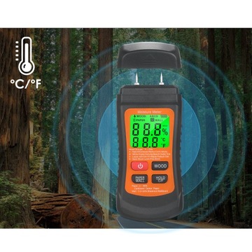 ИЗМЕРИТЕЛЬ ВЛАЖНОСТИ ДЛЯ ДЕРЕВА, БУМАГИ, СТЕН ЖК-ИЗМЕРИТЕЛЬ ВЛАЖНОСТИ