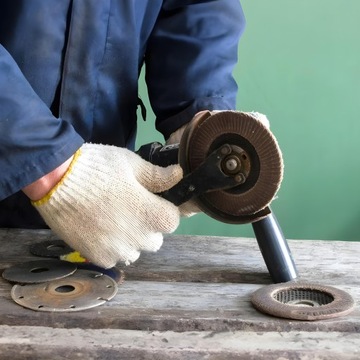 TARCZA LAMELKA DO SZLIFOWANIA 125mm P80 GR80 METALU STALI DREWNA LISTKOWA