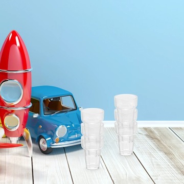 12 шт. Стаканчики кукольные Пластиковые м.