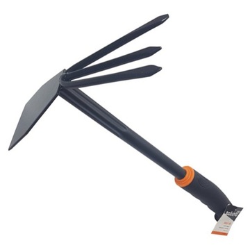 Металлическая мотыга с когтями 2в1 DE LUXE KT-Y6005