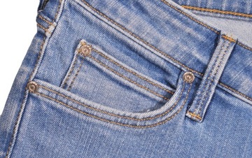 LEE spodnie REGULAR skinny BLUE jeans SCARLETT _ W27 L33