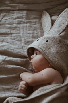Bambusowy ręcznik rabbit beige - My Memi