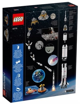 LEGO IDEAS 92176 РАКЕТА НАСА АПОЛЛОН САТУРН V+