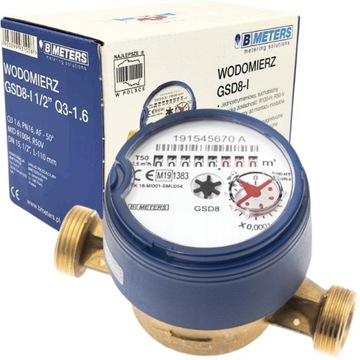 BMETERS GSD8-I WODOMIERZ ANTYMAGNETYCZNY L-110MM 1/2