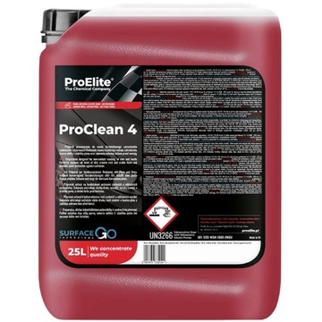 Mocna skuteczna piana aktywna mycie samochodu auta ProElite ProClean4 25L
