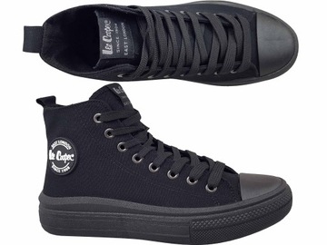 LEE COOPER SNEAKERS LCW 23 44 1628 BUTY WYSOKIE TRAMPKI GRUBA PODESZWA