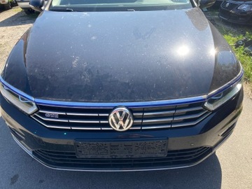KAPOTA VW PASSAT B8 2017R ČERNÁ KOMPLETNÍ LC9X ORIGINÁLNÍ