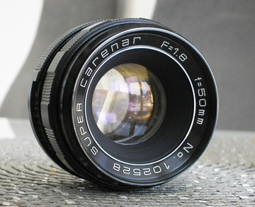 Коллекционная зеркальная камера Carena 1000 с объективом 50 мм F1.8 (Cosina)