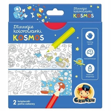DŁUUUGIE KOLOROWANKI KOSMOS KOLOROWANKA CZUCZU