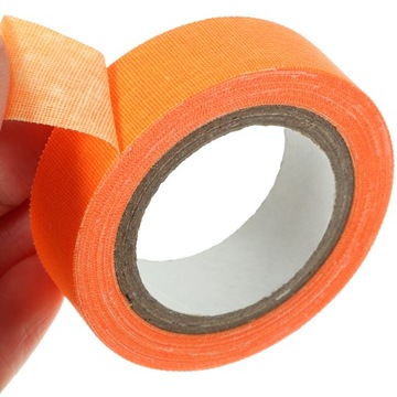 Черная клейкая лента Неоновая ткань с высокой вязкостью