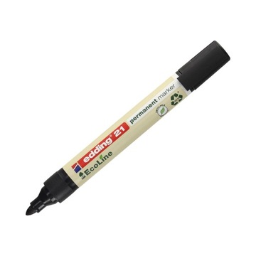 Перманентный маркер Edding 21 EcoLine черный x10
