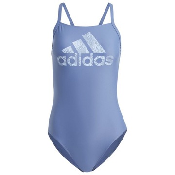 Kostium kąpielowy damski adidas Big Logo niebieski IA3192 44